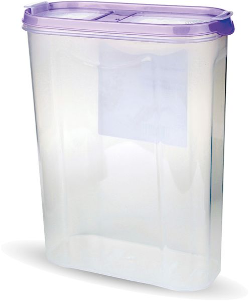 Vorratsdosen mit Deckel 2,8 Liter ( Lila ), Luftdicht Schüttdose BPA frei für Lebensmittel, Vorratsbehälter Set - Frischhaltedosen Klappdeckel