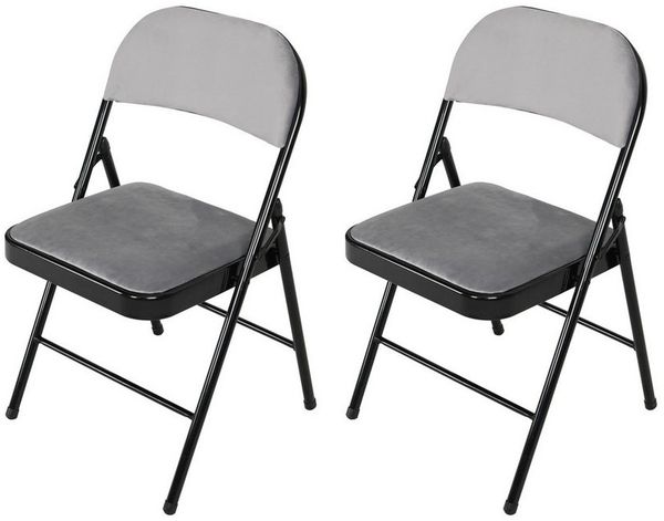 HTI-Living Klappstuhl 2er Set Klappstühle mit Polsterung (Set, 2 St), Gästestuhl Familienfeiern Firmenveranstaltungen