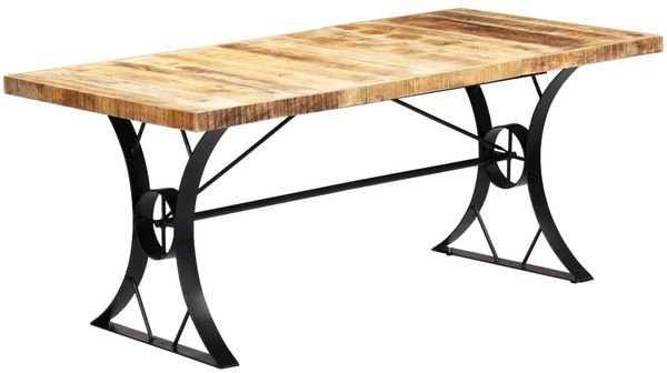 vidaXL Esstisch 180×90×76 cm Mango Massivholz [282766]