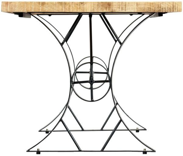 vidaXL Esstisch 180×90×76 cm Mango Massivholz [282766] Bild 3