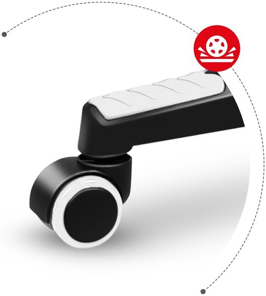 Drehstuhl Force 4. 4 Weiß Grau Bild 11