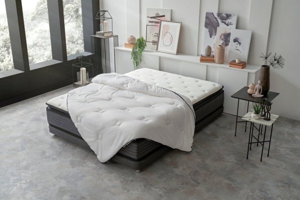 Yatas Bedding Microfaserbettdecke Dacron-Light®, Bettdecke 135x200 cm & weitere Größen, Sommer, Herbst, allergiker geeignet (Hausstauballergiker)