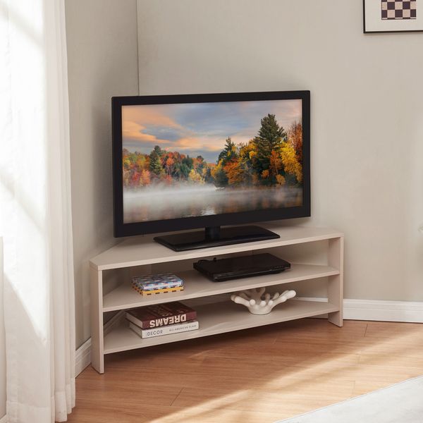 Fernsehtisch Berg 110x36x42 cm Beige [en. casa]