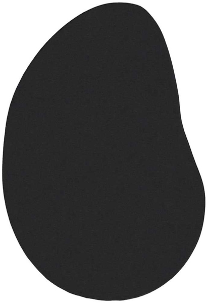 vidaXL Teppich Schwarz 100 x 200 cm Polyester 4103748