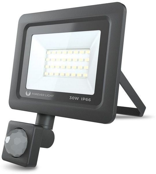 Forever Light LED Flutlichtstrahler Flutlicht LED PROXIM ll IP66 Wasserdicht Strahler Mit Bewegungsmelder, mit Bewegungsmelder