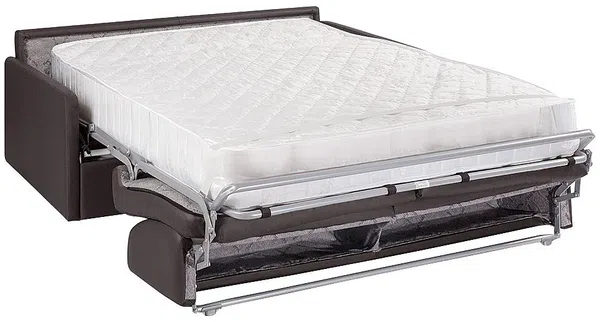 Schlafsofa 4-Sitzer CALIFE - Taupe - Liegefläche: 160 cm - Matratzenhöhe: 22 cm Bild 3