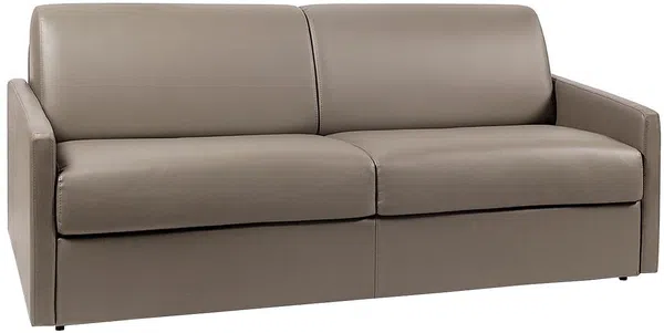 Schlafsofa 4-Sitzer CALIFE - Taupe - Liegefläche: 160 cm - Matratzenhöhe: 22 cm Bild 2