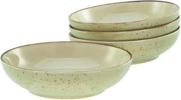 CreaTable Nature Collection 21682 Poke Bowl Set, 4-teilig Earth