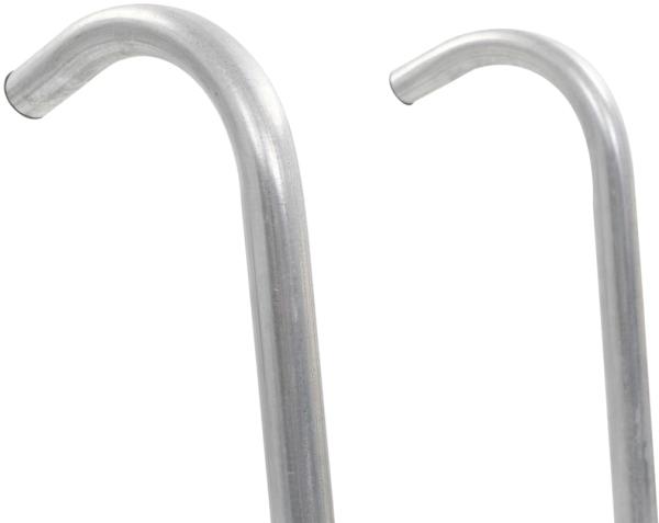 vidaXL vidaXL 2-stufige Trampolinleiter Stahl Silbern 102,6 cm Bild 2