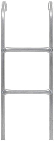 vidaXL vidaXL 2-stufige Trampolinleiter Stahl Silbern 102,6 cm Bild 4