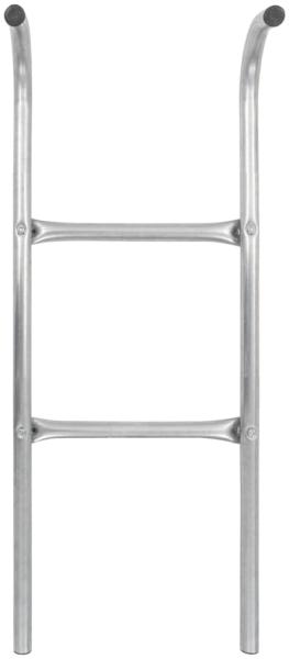 vidaXL vidaXL 2-stufige Trampolinleiter Stahl Silbern 102,6 cm Bild 5