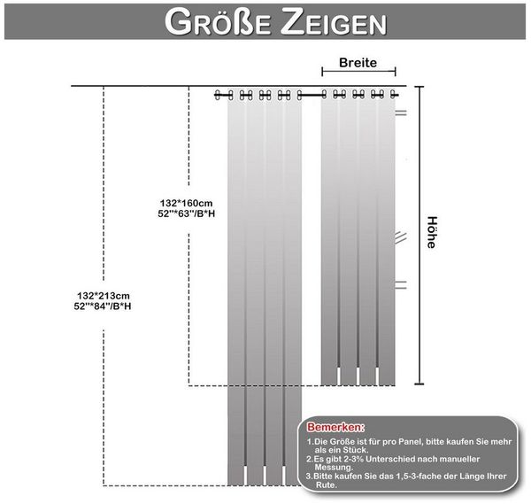 BTTO V&G Gardine Blickdicht Vorhang Kälteschutz,Verdunklungsvorhänge (2 St), abdunkelnd, Thermovorhang mit Ösen