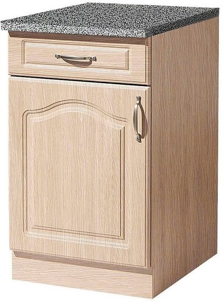 wiho Küchen Unterschrank Linz 60 cm breit, in Landhaus-Optik
