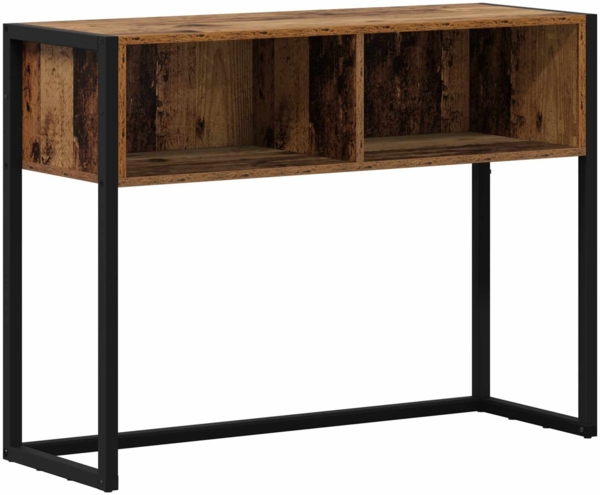 vidaXL Beistelltisch Altholz 100 x 36 x 75 cm Holzwerkstoff 886694