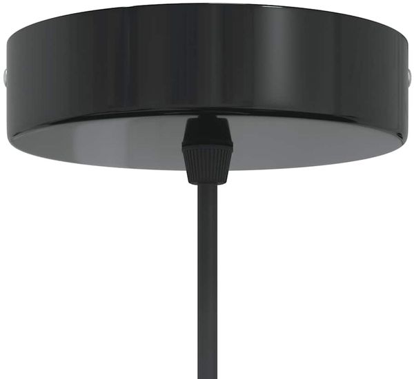 vidaXL Pendelleuchte Höhenverstellbar E27 Weiß Glänzend Ø 22 cm Metall 4103450 Bild 7