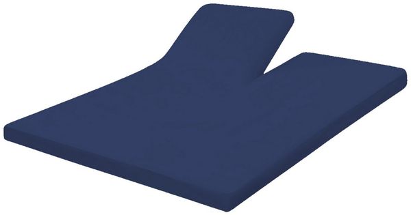 Dormisette Spannbettlaken Dormisette Split Topper Spannbettlaken für Boxspring Auflagen, Stretch-Jersey, Gummizug: Rundumgummizug, (1 Stück), Spannbettlaken für geteilte Toppermatratzen, 1 Einschnitt