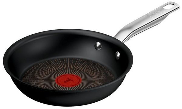 Tefal Bratpfanne Experience, Aluminium (1-tlg), FusionCore Antihaftversiegelung, Induktion, Temperaturanzeiger