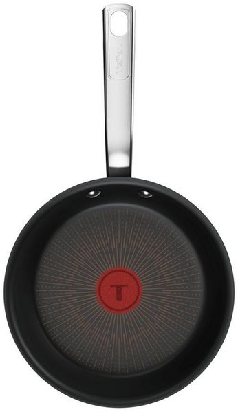 Tefal Bratpfanne Experience, Aluminium (1-tlg), FusionCore Antihaftversiegelung, Induktion, Temperaturanzeiger Bild 2