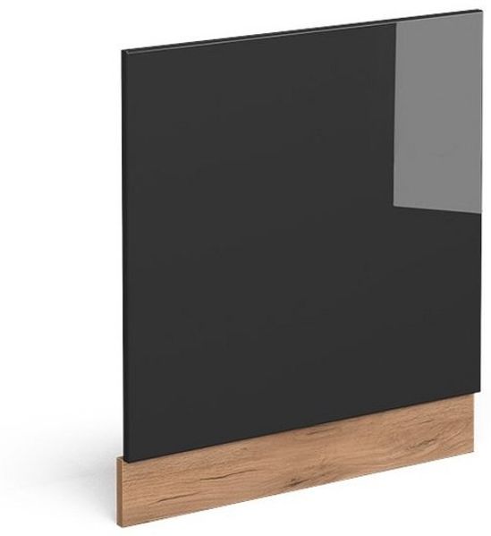 Frontblende R-Line Anthrazit Hochglanz 60 cm ohne Arbeitsplatte Vicco Bild 5