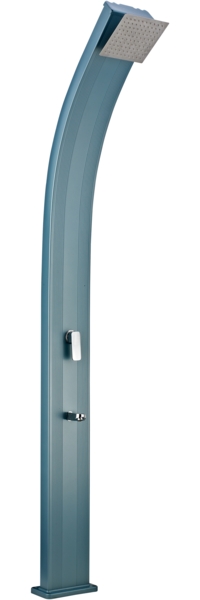 Steinbach Solardusche Slim Line Deluxe - blau/silber