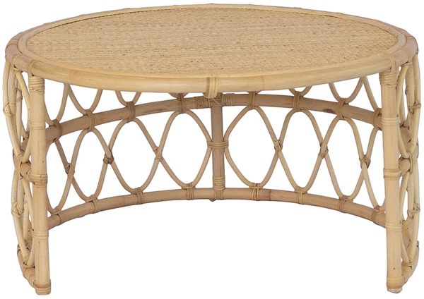 Vente-unique - Couchtisch - Rattan - Naturfarben - RONITA Bild 6