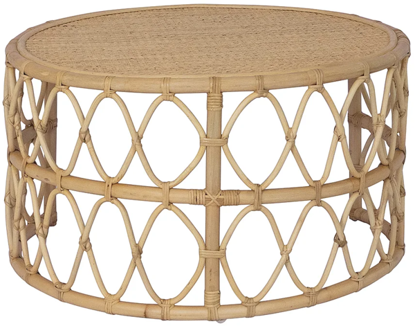 Vente-unique - Couchtisch - Rattan - Naturfarben - RONITA Bild 5