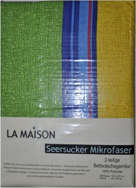 Mikrofaser Bettwäsche La Maison 155x220 verschiedenen Designs