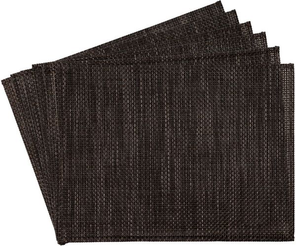 APS Platzset Schmalband, (6-St), mit umgenähten Rand, leicht abwischbar, 45x33 cm