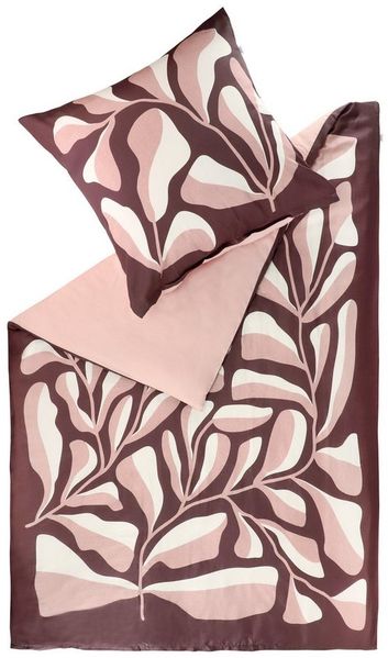 SCHÖNER WOHNEN-Kollektion Wendebettwäsche Plant, Satin, aus 100% Baumwolle