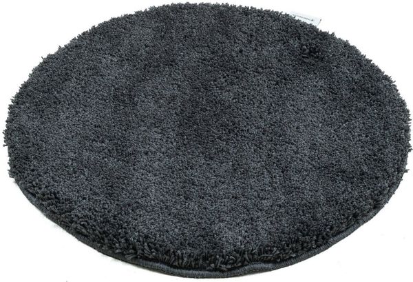 TOM TAILOR HOME Badematte Cozy Bath UNI, Höhe 27 mm, rutschhemmend beschichtet, fußbodenheizungsgeeignet, Polyester, rund, Badteppich, Uni Farben, rechteckig, rund und oval erhältlich