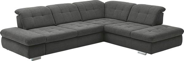 Die PlanBar Ecksofa MP-IN17004 L-Form, Breite 323 cm, wahlweise weitere Funktionen, Federkern-Polsterung, inkl. Sitztiefenverstellung