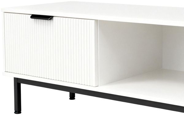 HOME DELUXE TV-Schrank NYLA Weiß - 160 x 43 cm Bild 4