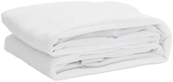 vidaXL Matratzenschoner Weiß 90x200 cm Wasserdicht 4100168