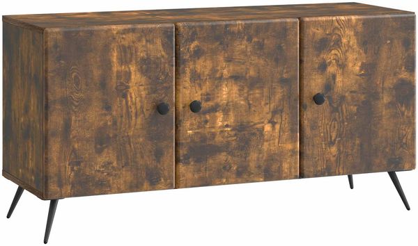 vidaXL TV-Schränk Geräucherte Eiche 99 x 34,5 x 50 cm Holzwerkstoff 895640