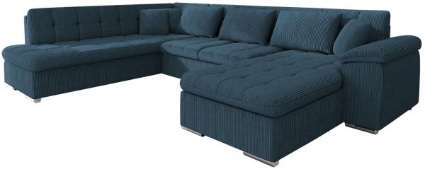 Ecksofa Niko Cord (Farbe: Poso 5, Seite: Rechts)