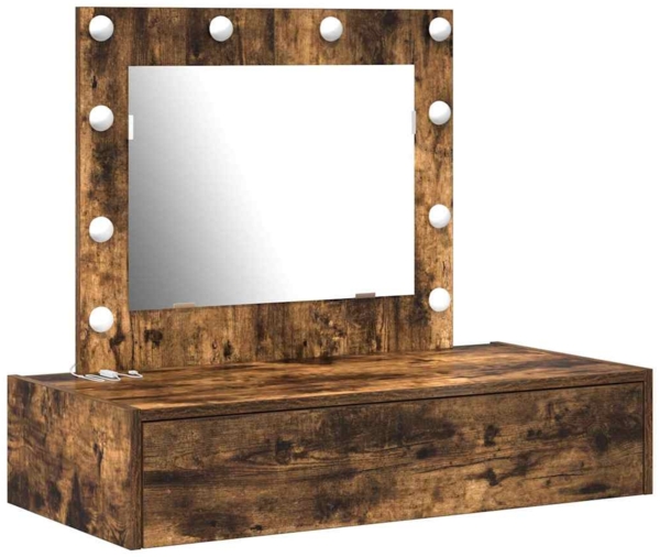 vidaXL Schminktisch mit Schubladen Braun 83 x 40 x 70 cm Holzwerkstoff 865230