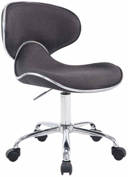 Arbeitshocker Las Vegas V2 Stoff, Dunkelgrau