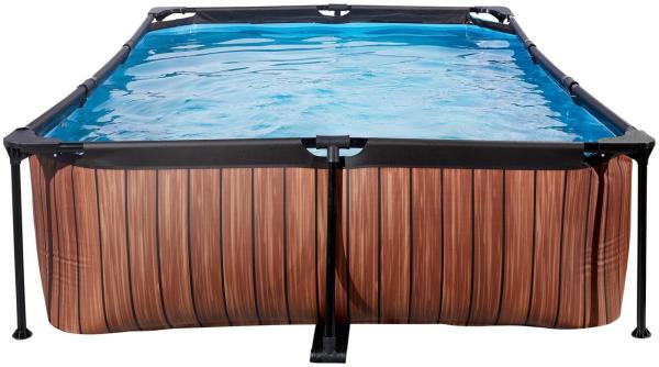 EXIT Pool 300 x 200 x 65 12v Cartr. Filter Timber Pool