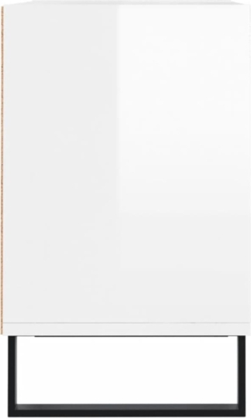 vidaXL TV-Schrank Hochglanz-Weiß 103,5x30x50 cm Holzwerkstoff 826998 Bild 9