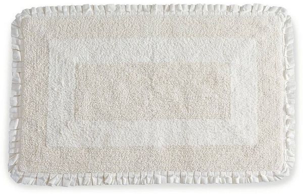 Mirabeau Badematte Badematte Jasmin weiß, Höhe 60.0 mm, 100% Baumwolle