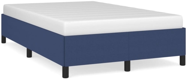 Bettgestell Blau 120x200 cm Stoff [347056]
