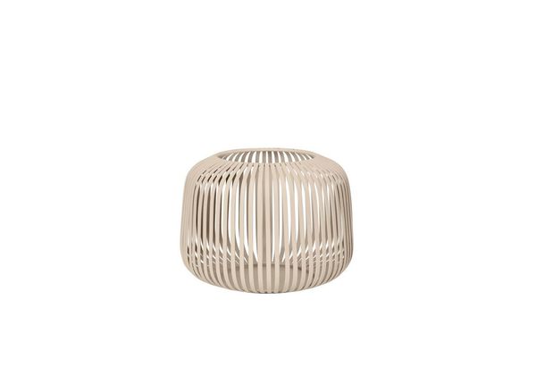 Blomus Laterne Lito XS, Indoor Windlicht, Kerzenhalter, Stahl pulverbeschichtet, Nomad, 10 cm, 66211