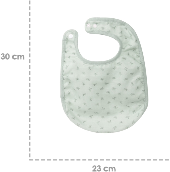 roba 3er Lätzchenset 'Lil Planet' - 23 x 30 cm - Bio-Baumwolle - GOTS - Frosty Green Bild 5