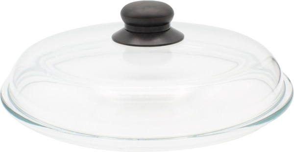 KARL KRÜGER Glasdeckel 28 cm mit Knopf
