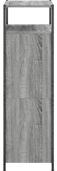 vidaXL Schuhschrank Grau Sonoma 60x34x112 cm Holzwerkstoff 840032 Bild 7