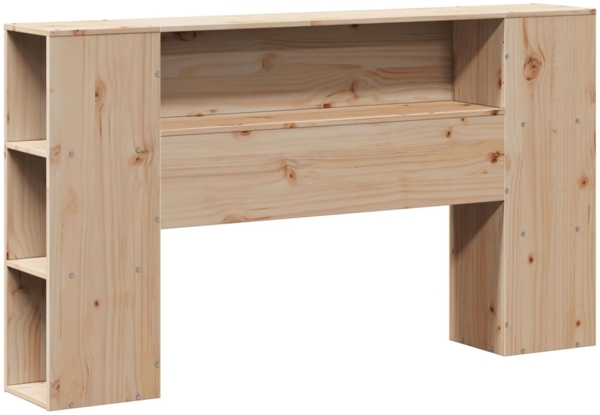 vidaXL Massivholzbett ohne Matratze 135x190 cm Kiefernholz 3323425 Bild 7