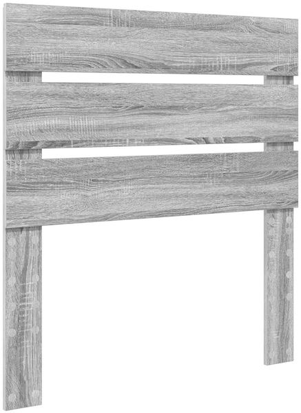 vidaXL Bettrahmen Graues Sonoma 90 x 200 cm Ingenieurs Holz 3411862 Bild 7