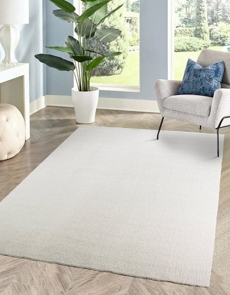 Rikmani Teppich Waschbarer Teppich Kurzflor-Teppich für Wohnzimmer, Esszimmer, Schlafz