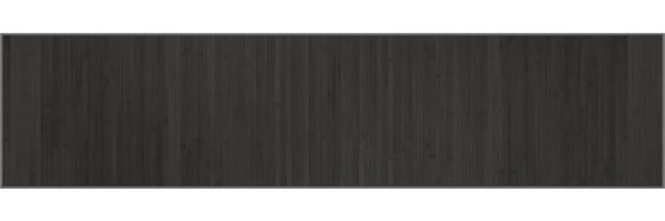 vidaXL Teppich Rechteckig Grau 70x300 cm Bambus 376880 Bild 2