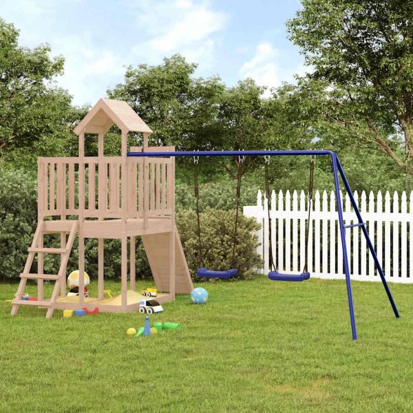 vidaXL Spielturm Massivholz Kiefer 3155837